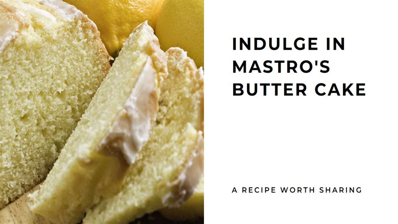 Mastro's Butter Cake Recipe