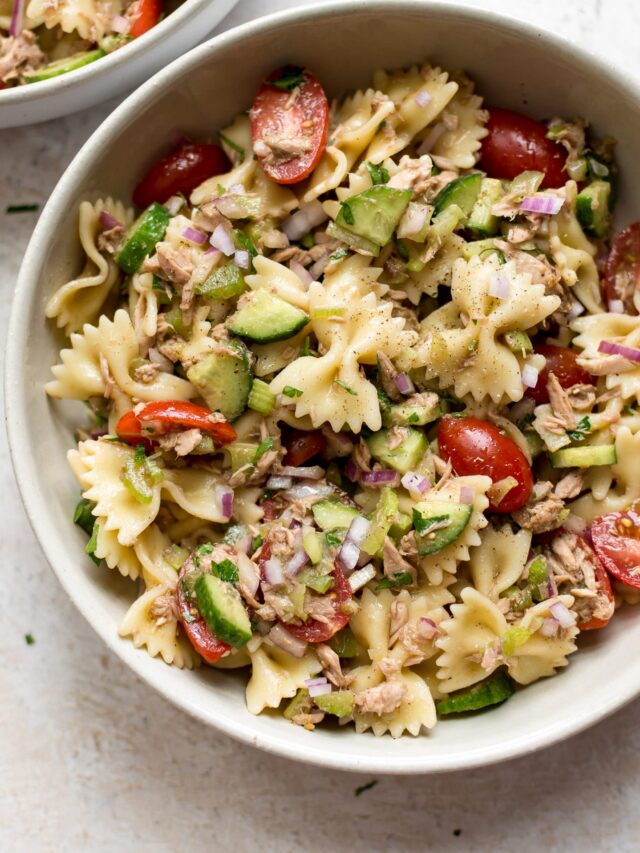 Italian Tuna Pasta Salad Recipe